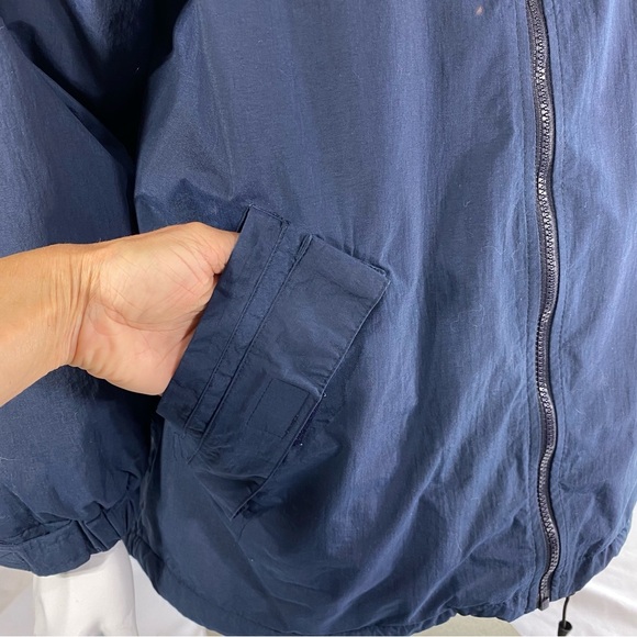 Roundtree & Yorke Men’s Fleece Lined Hooded Nylon Jacket - Picture 4 of 12